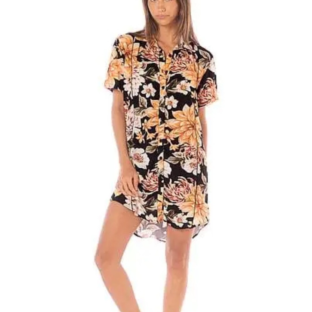 Victoria's Secret Maaji Sleep Shirt Floral Print Size S